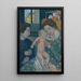 Kind Nackt Mutterschaft Der Apfel - Maurice Denis — gerahmtes Bild an der Wand