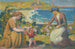 Die ersten Schritte von Domi Silencio - Maurice Denis — Ansicht des Kunstwerks
