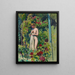 Nymphe aux fleurs - Maurice Denis — gerahmtes Bild an der Wand