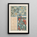 Ancolie 3 - Maurice Pillard Verneuil — gerahmtes Bild an der Wand