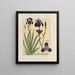 Iris germanique - Maurice Pillard Verneuil — gerahmtes Bild an der Wand