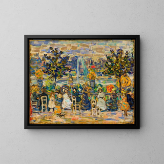 Maurice Prendergast - In Luxembourg Gardens.webp