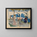 Skizzenbuch von Paris - Maurice Prendergast — gerahmtes Bild an der Wand
