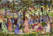 Parkszene - Maurice Prendergast — Ansicht des Kunstwerks