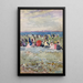 Strand von Revere - Maurice Prendergast — gerahmtes Bild an der Wand