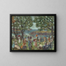 Salem-Bucht - Maurice Prendergast — gerahmtes Bild an der Wand