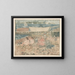 Kinder, die auf einer Werft spielen - Maurice Prendergast — gerahmtes Bild an der Wand