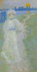 Sonnenuntergang Boston - Maurice Prendergast — Ansicht des Kunstwerks