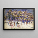 Bäume - Maurice Prendergast — gerahmtes Bild an der Wand