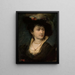 Portrait der Schwester des Künstlers Anna - Maurycy Gottlieb — gerahmtes Bild an der Wand