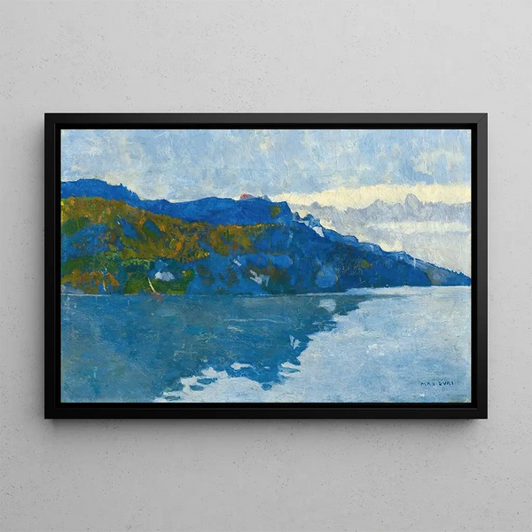 Lac de Brienz - Max Buri — gerahmtes Bild an der Wand