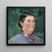 Portrait einer Bäuerin - Max Buri — gerahmtes Bild an der Wand