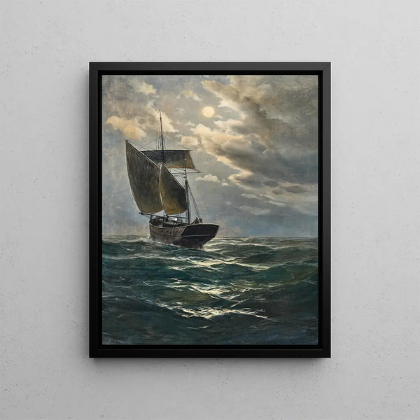 Max Jensen - Fishermen in the moonlight.webp