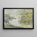 Blick vom Ufer der Insel Mainau am Bodensee - Max Joseph Wagenbauer — gerahmtes Bild an der Wand