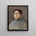 Portrait der Schauspielerin Else Lehmann - Max Liebermann — gerahmtes Bild an der Wand