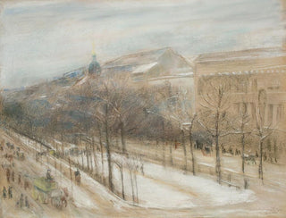 Max Liebermann - Blick aus dem Wohnzimmerfenster des Knstlers auf die Strae Unter den Linden.webp