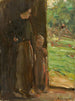 Frau mit Kind unter dem Baum - Max Liebermann — Ansicht des Kunstwerks