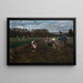 Kartoffelernte - Max Liebermann — gerahmtes Bild an der Wand