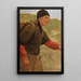 Bauernhändler - Max Liebermann — gerahmtes Bild an der Wand