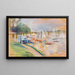 Wannsee - Max Liebermann — gerahmtes Bild an der Wand