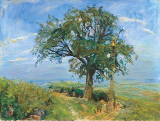 Max Slevogt - Fruit harvest in the Palatinate The pear tree.webp