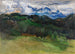 Sturm auf dem Rosengarten bei Bozen - Max Slevogt — Ansicht des Kunstwerks
