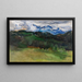 Sturm auf dem Rosengarten bei Bozen - Max Slevogt — gerahmtes Bild an der Wand
