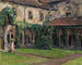Cloître der Augustinerabtei in Landau II - Max Slevogt — Ansicht des Kunstwerks