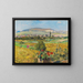 Landschaft Palatin - Max Slevogt — gerahmtes Bild an der Wand
