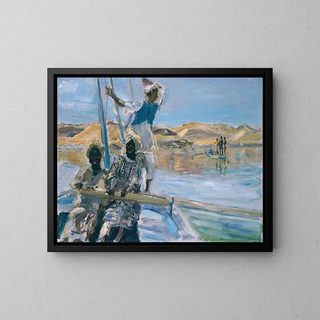 Pirates - Max Slevogt — gerahmtes Bild an der Wand