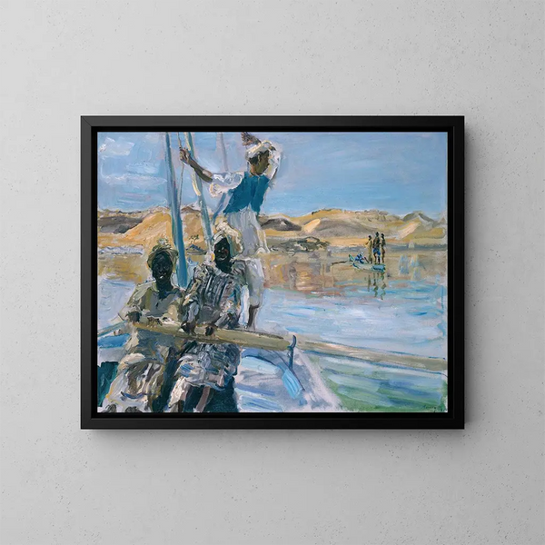 Pirates - Max Slevogt — gerahmtes Bild an der Wand