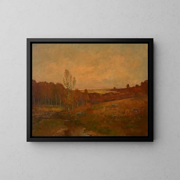 L'été indien - Max Weyl — gerahmtes Bild an der Wand