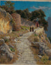 Italienische Landschaft mit München - Max Wilhelm Roman — Ansicht des Kunstwerks