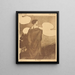 La Victoire - Maxime Dethomas — gerahmtes Bild an der Wand