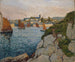 Douarnenez bei Sonnenlicht - Maxime Maufra — Ansicht des Kunstwerks