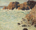 Die Felsen der Burg von Dinan, Morgat, November 1903 - Maxime Maufra — Ansicht des Kunstwerks