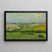 Ansicht eines Dorfes - Maxime Maufra — gerahmtes Bild an der Wand