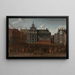Die Verkündung des Friedens von Münster auf dem Grote Markt in Antwerpen - Maximiliaen Pauwels — gerahmtes Bild an der Wand