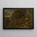 Landschaftsbild mit Staffage-Figuren - Maximilian Joseph Schinnagl — gerahmtes Bild an der Wand