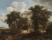 Ein Häuschen im Wald - Meindert Hobbema — Ansicht des Kunstwerks