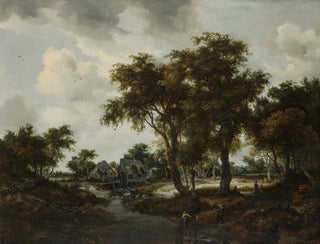 Meindert Hobbema - The Water Mill The Trevor Landscape.webp