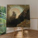 Reproduktion des Gemäldes Melancholie - Odilon Redon