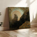 Reproduktion des Gemäldes Melancholie - Odilon Redon