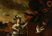 Mädchen mit Pfauen - Melchior d'Hondecoeter — Ansicht des Kunstwerks