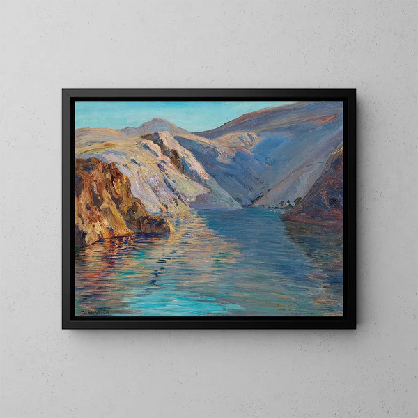 Zrnovnica II - Menci Clement Crnčić — gerahmtes Bild an der Wand