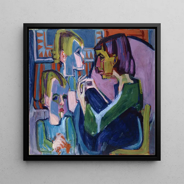Albert Mller - Mother With Children.webp