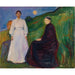 Reproduktion des Gemäldes Mutter und Tochter - Edvard Munch