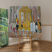 Reproduktion des Gemäldes Messe vor dem Grab von Ernest Psichari - Maurice Denis