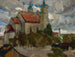 Kirche zwischen den Bäumen - Michał Rouba — Ansicht des Kunstwerks