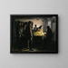 Der Ertrunkene - Michael Ancher — gerahmtes Bild an der Wand